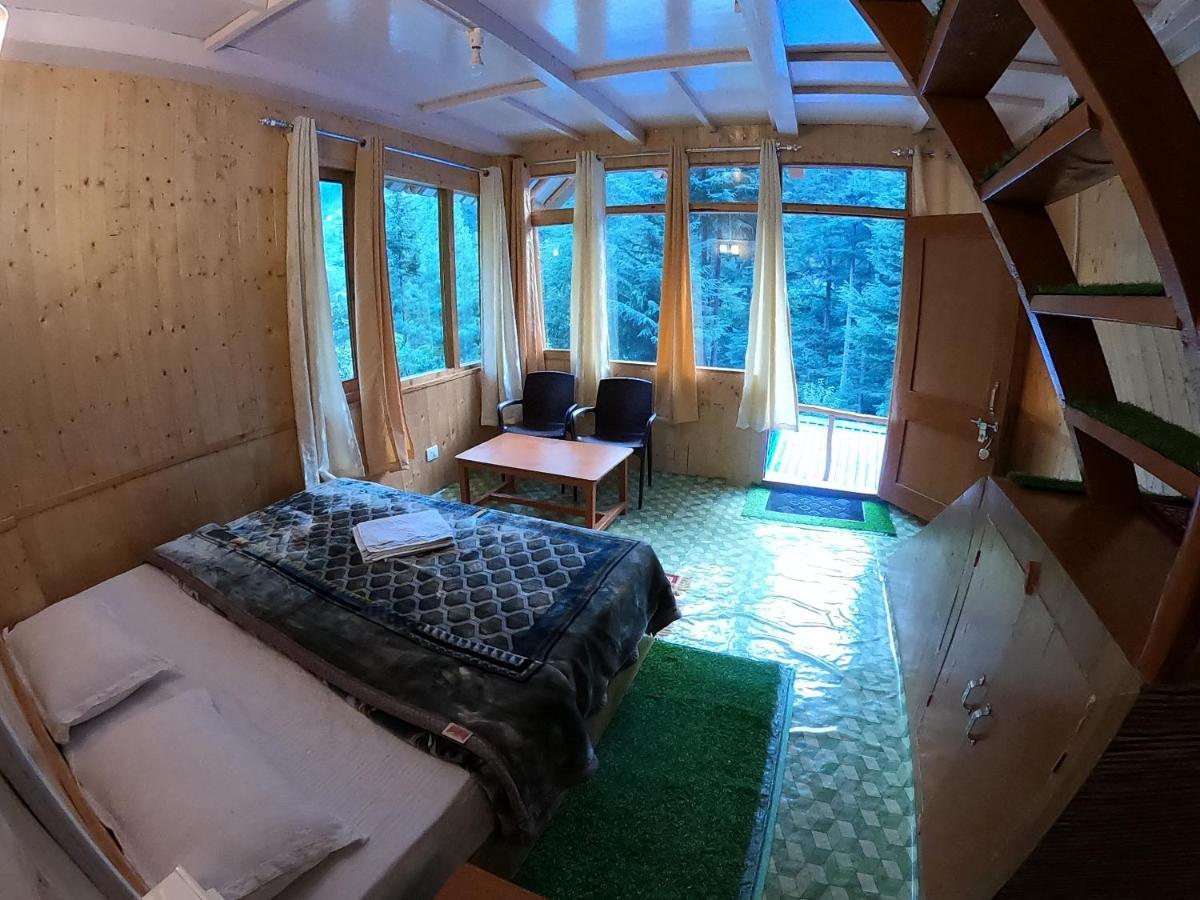 Reverberate Cafe & Cottages - Negi'S Place Jibhi Eksteriør billede